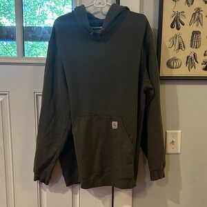 Carhartt Men's Olive Hoodie